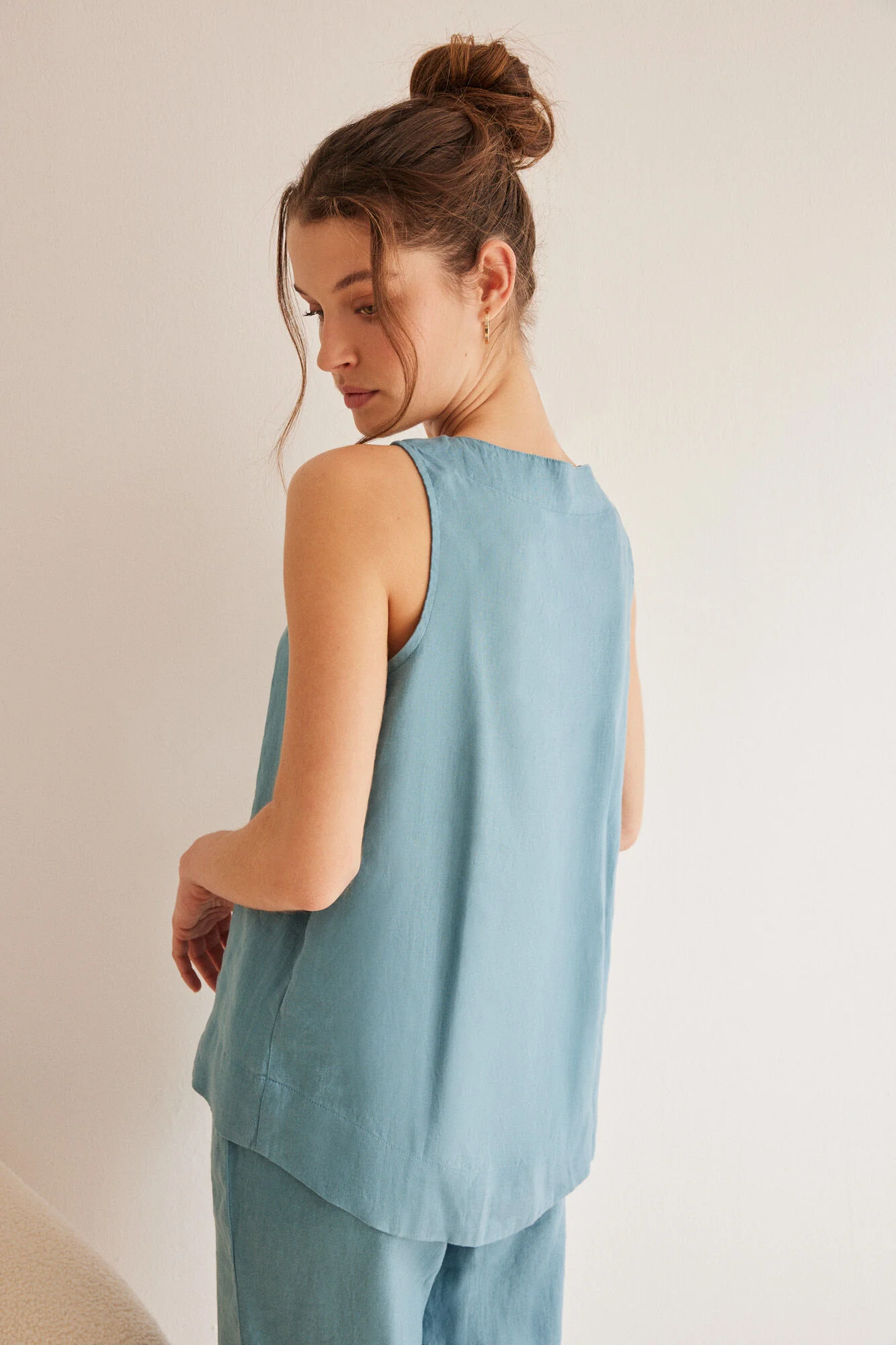 3-piece linen pyjama set - Image 5