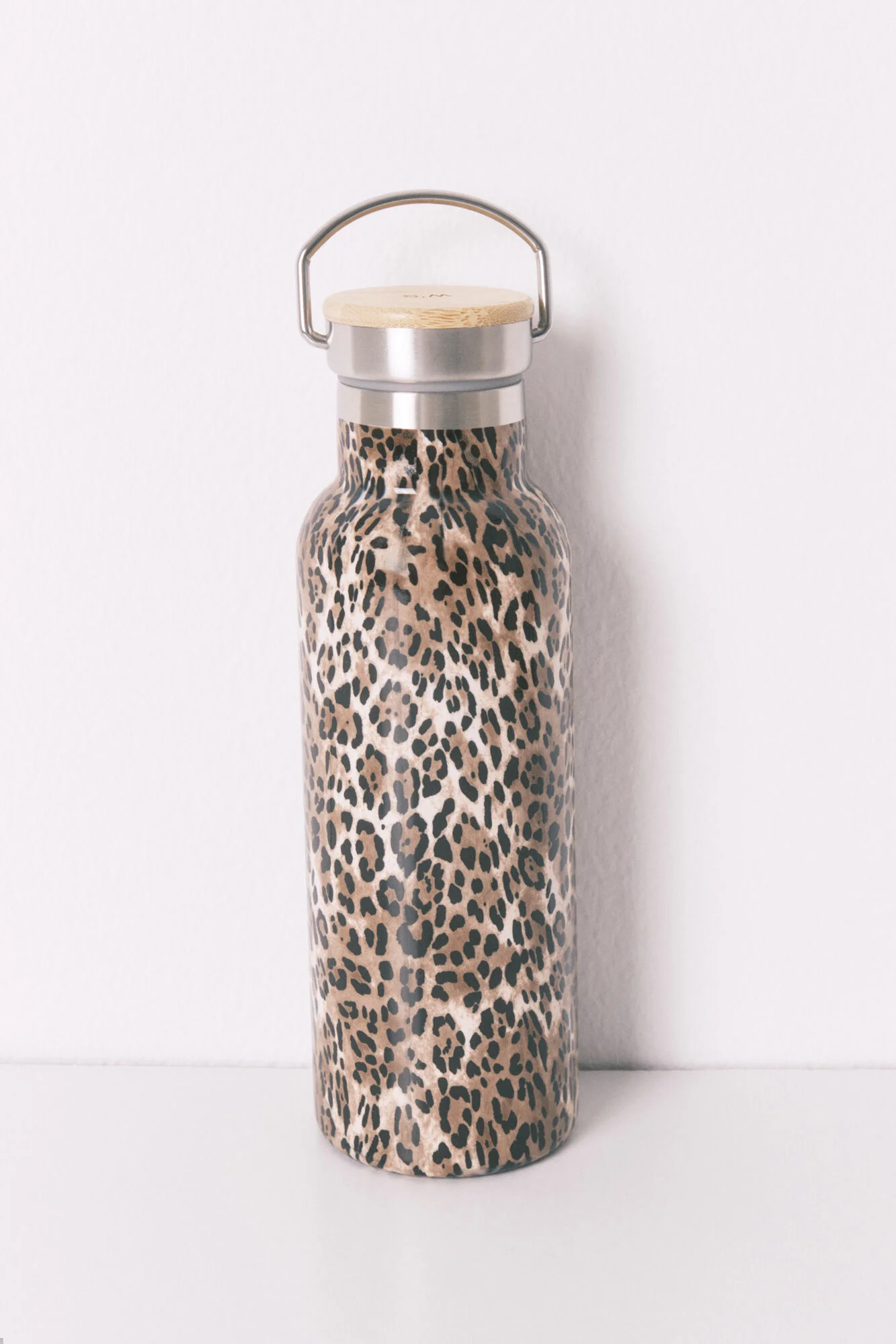 Animal print metal bottle