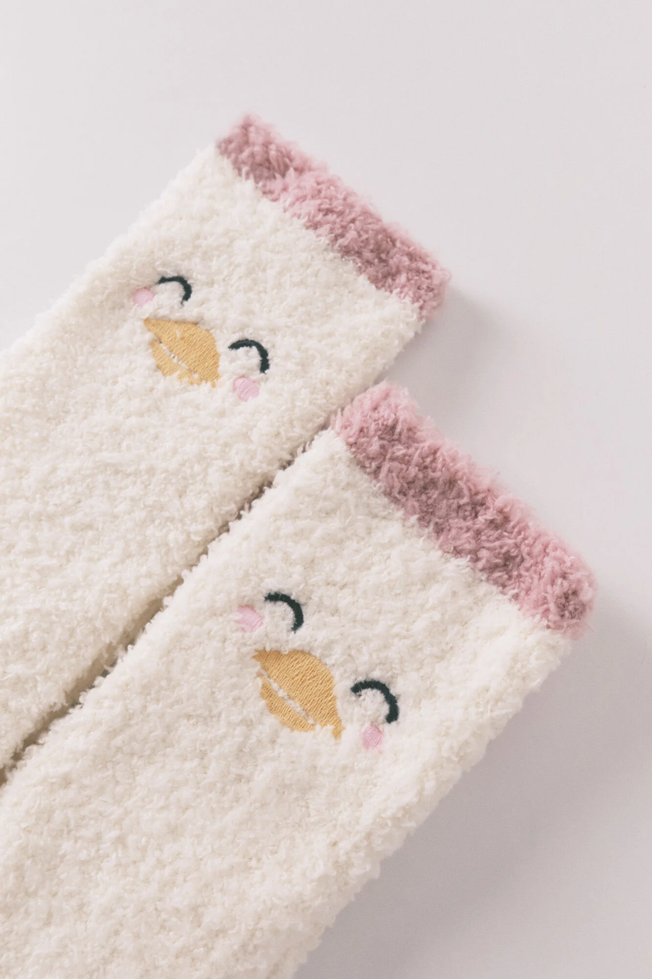 Beige duck long socks - Image 3