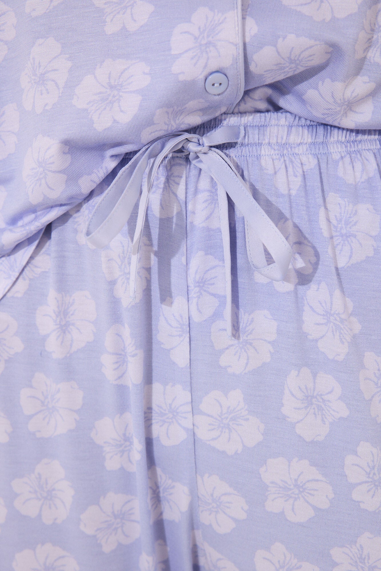 Blue Capri viscose classic pyjamas - Image 4