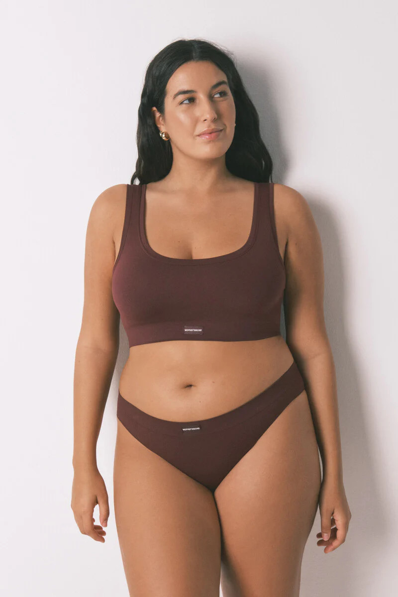 Classic seamless maroon panty - Image 4