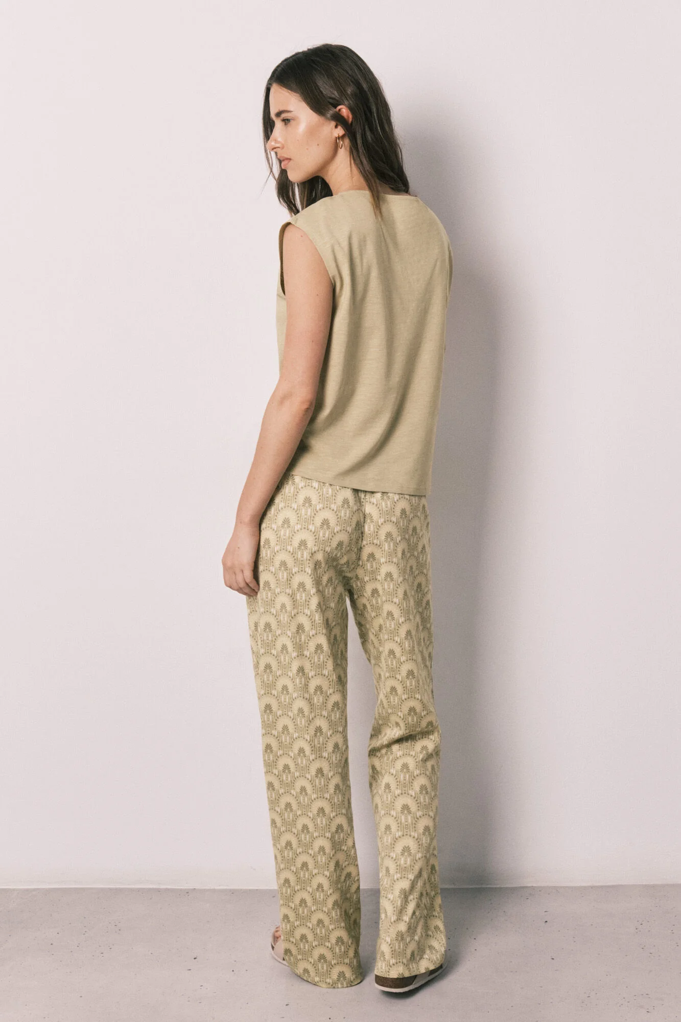 Cotton knot long pyjamas - Image 4