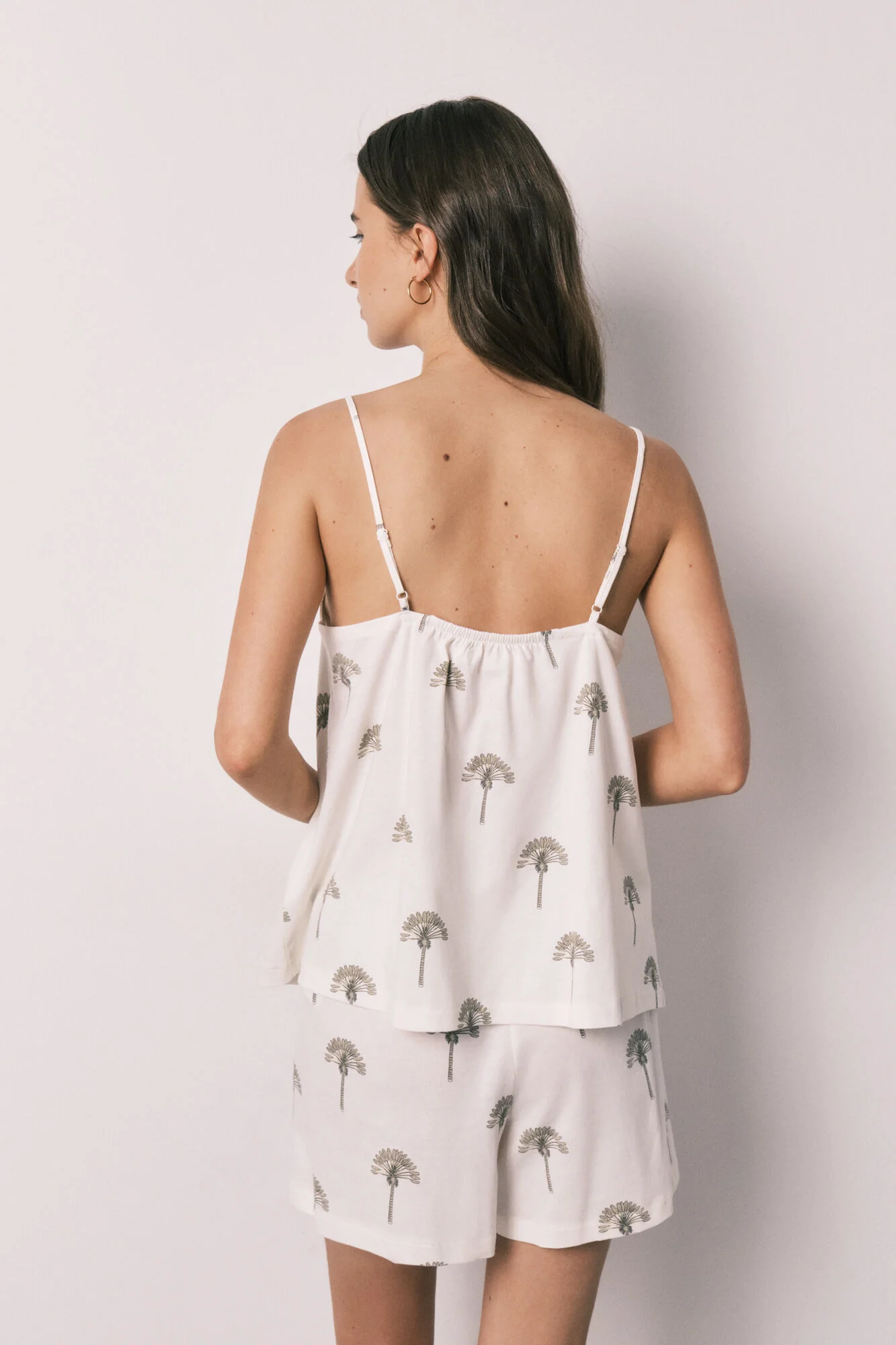 Cotton strap short pyjamas - Image 4