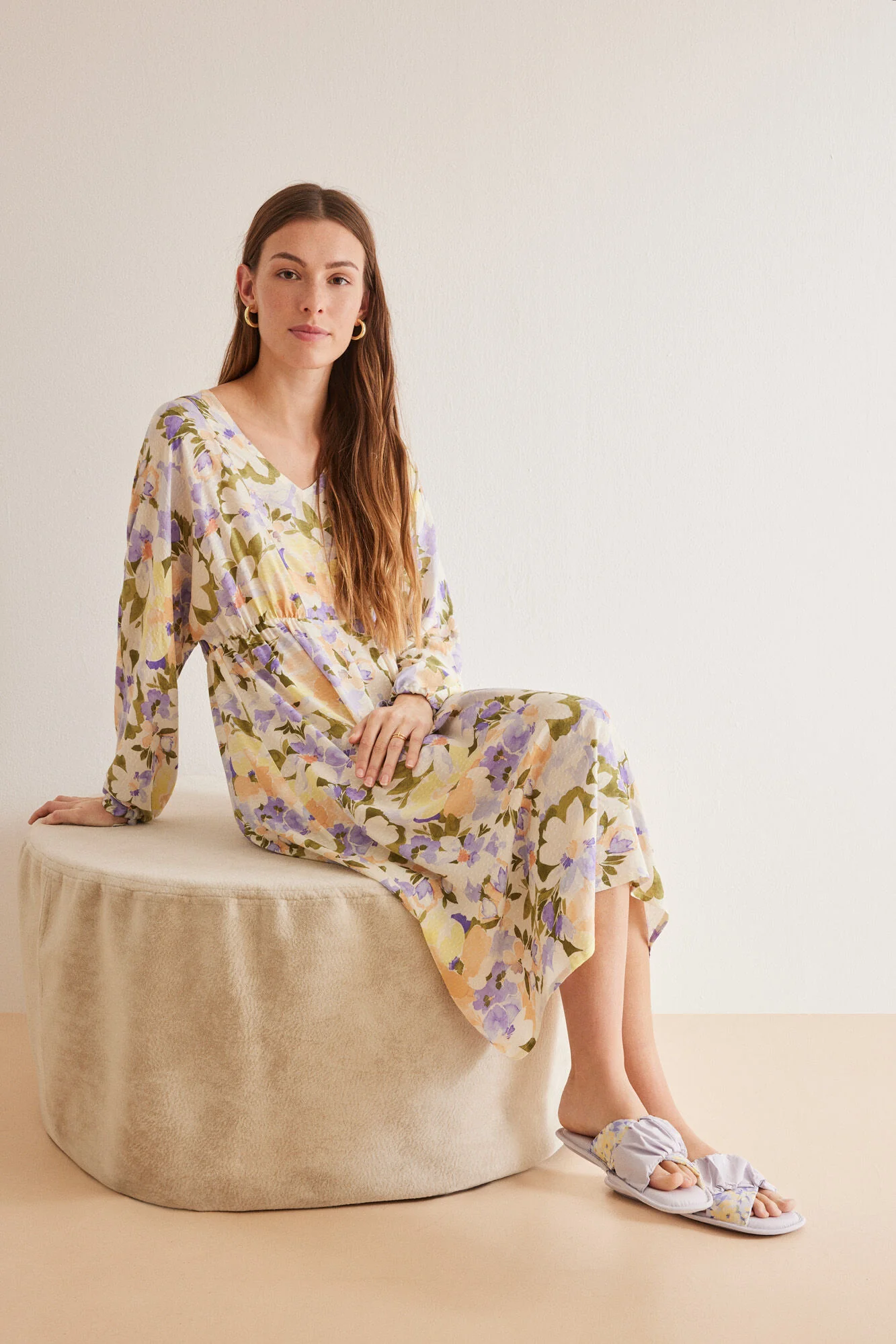 Floral midi dress - Image 5