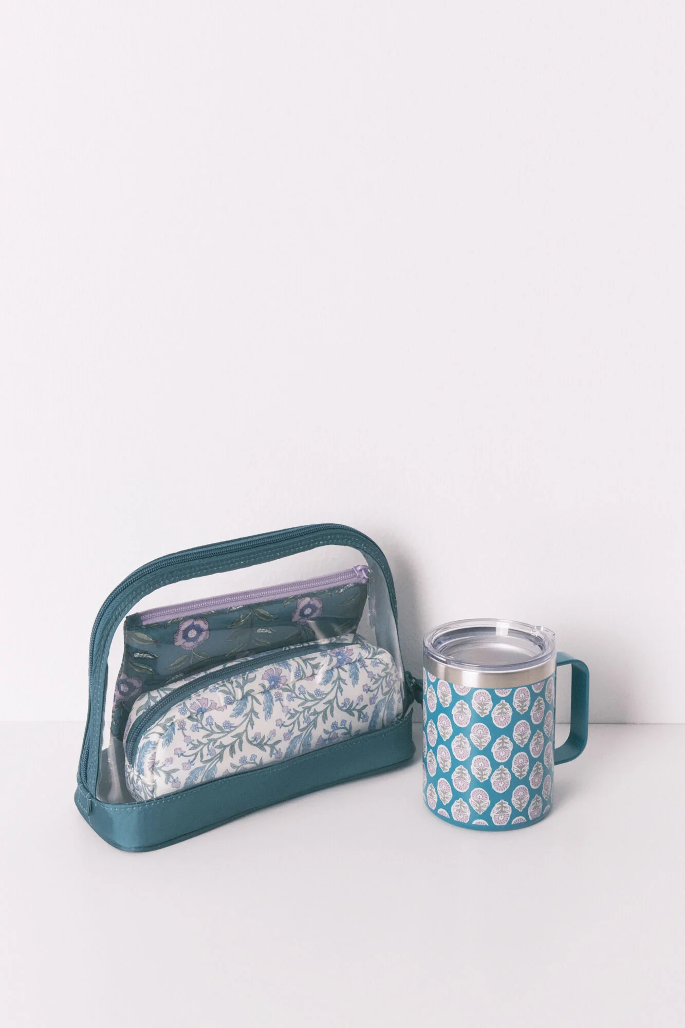 Green printed thermal mug - Image 3