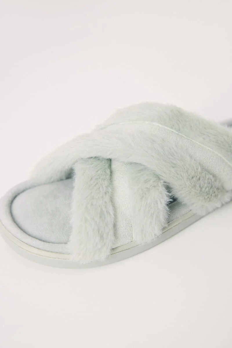 Green padded slippers - Image 3