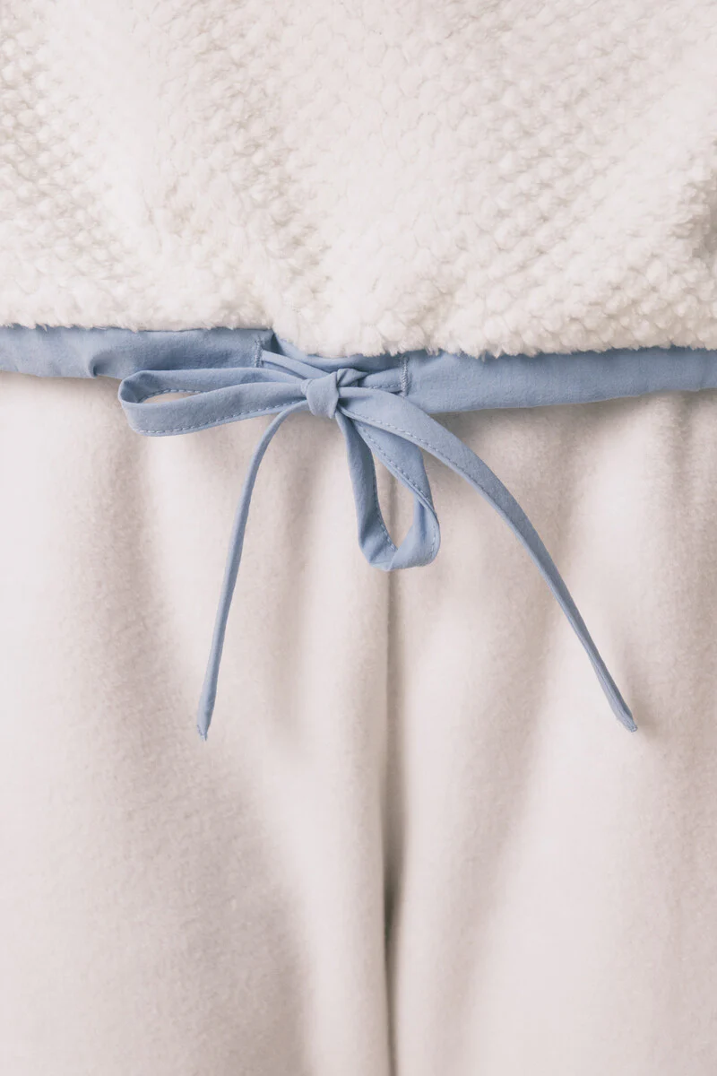 Long fleece jacquard pyjamas - Image 3