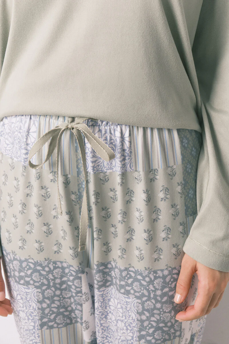 Long patchwork pyjamas - Image 5