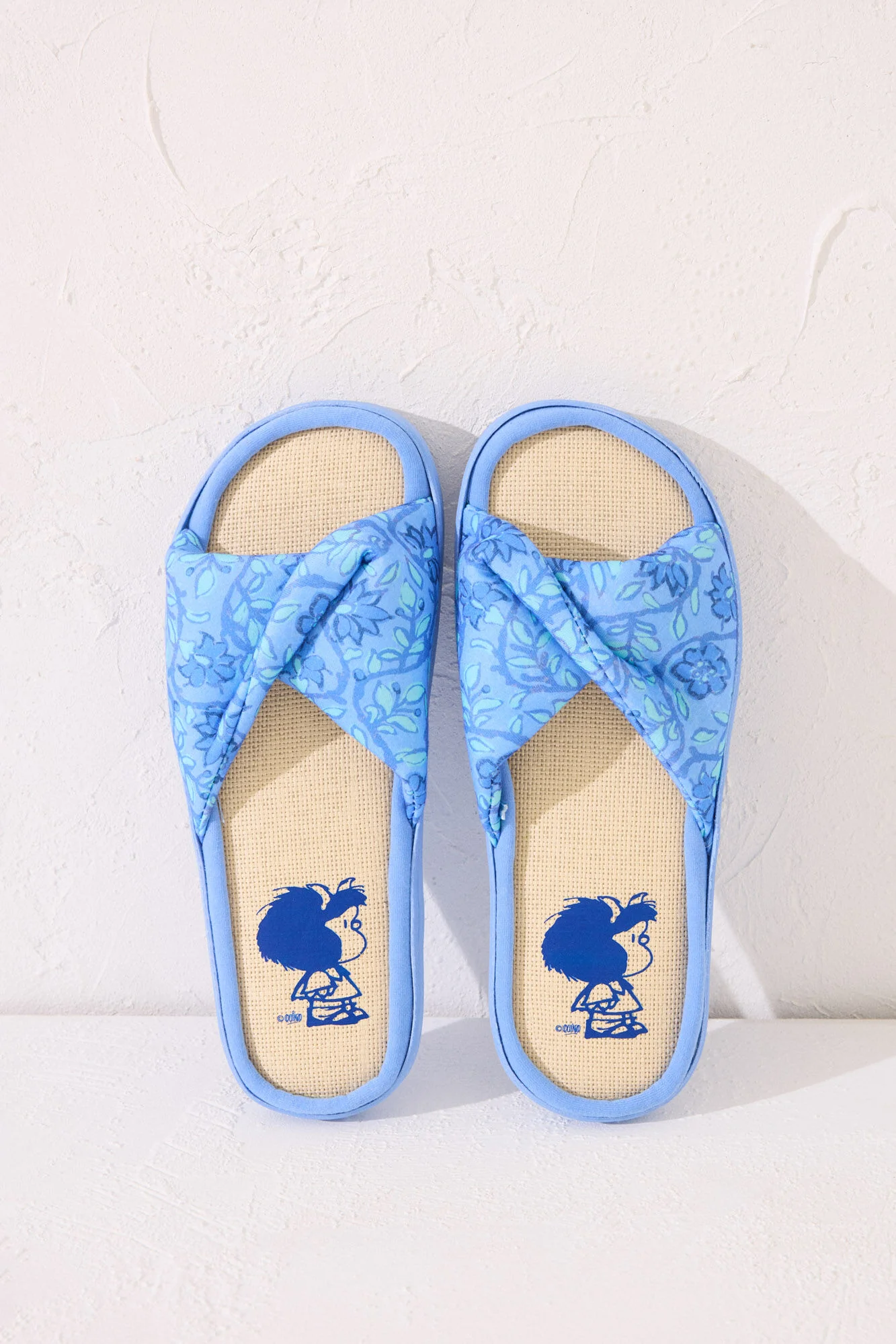 Mafalda blue slippers - Image 3