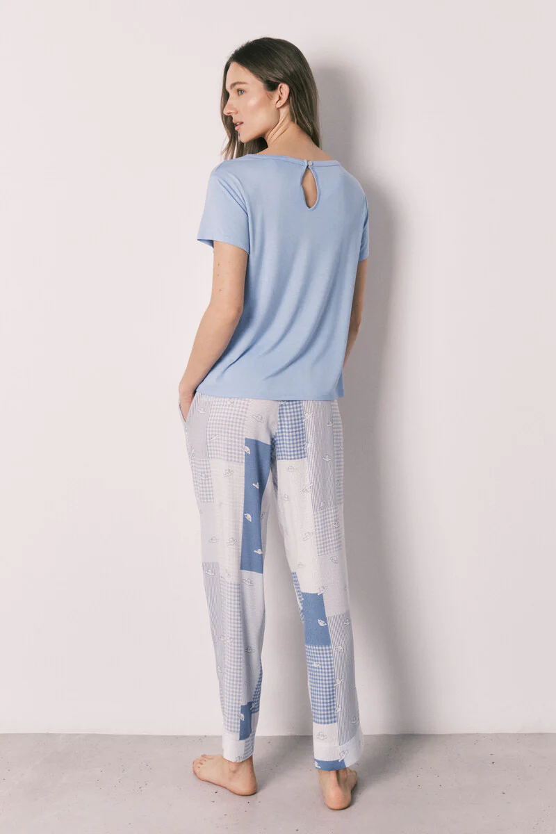 Patchwork long pyjamas Cinnamoroll - Image 5