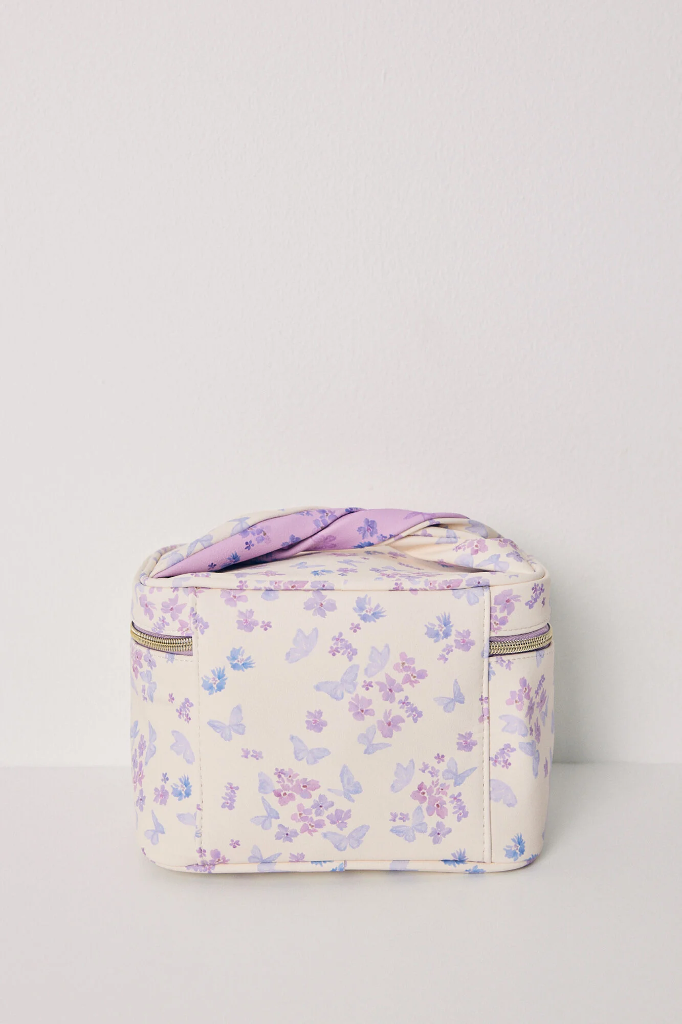 Medium floral print chest toiletry bag - Image 3
