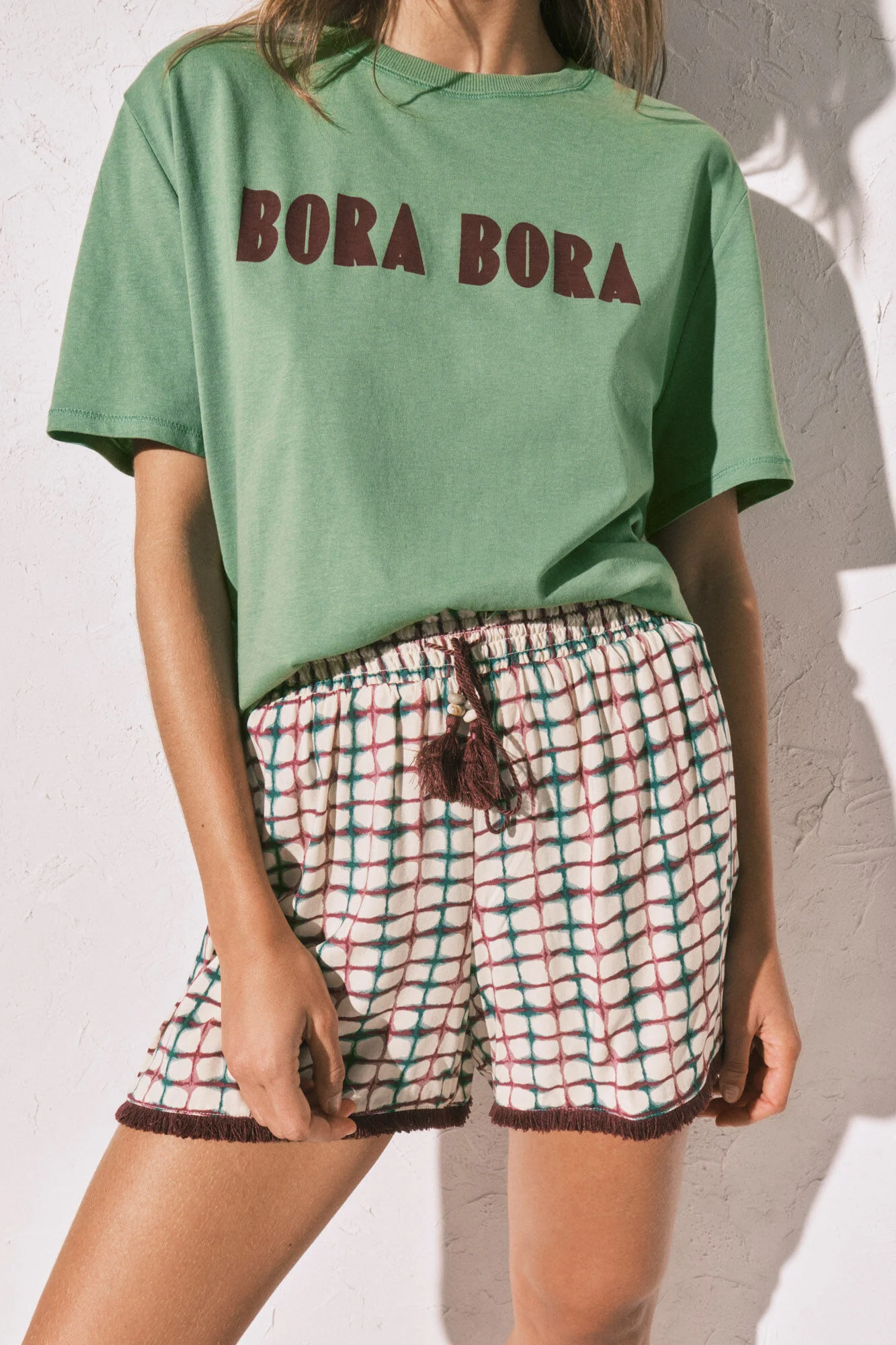 Plaid short trousers - Image 5