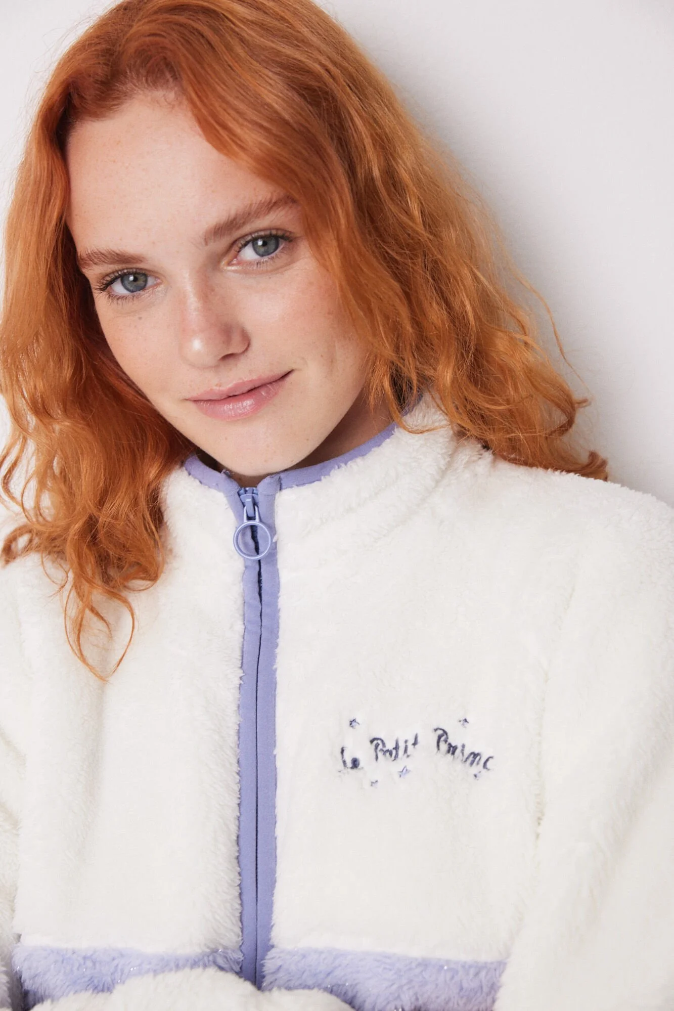 Short faux shearling robe "The Little Prince" - Image 7